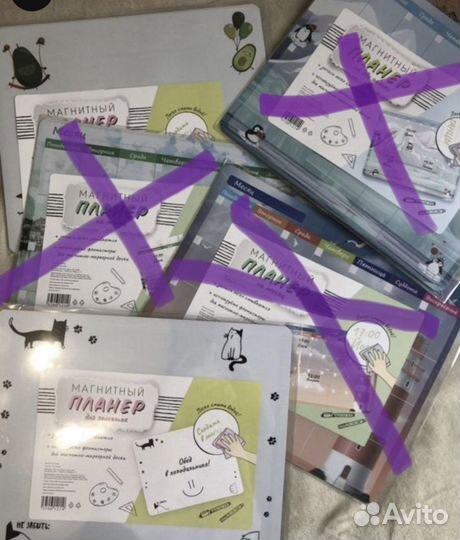 Магнитно маркерная доска планер