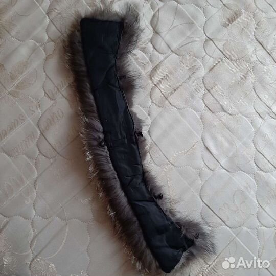 Воротник из меха песца