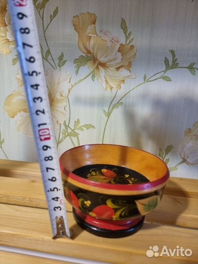 Посуда деревянная хохлома