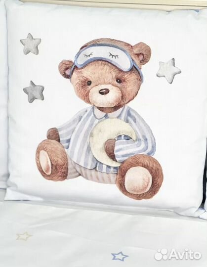 Бортики в детскую кроватку