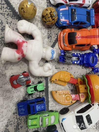 Игрушки трансформеры пакетом