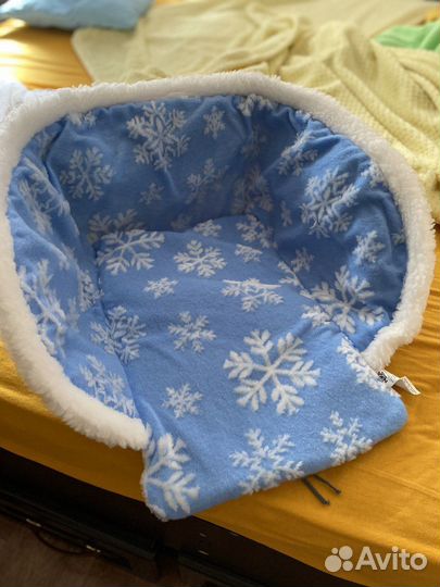 Чехол/сиденье/ матрас на санки детские nika