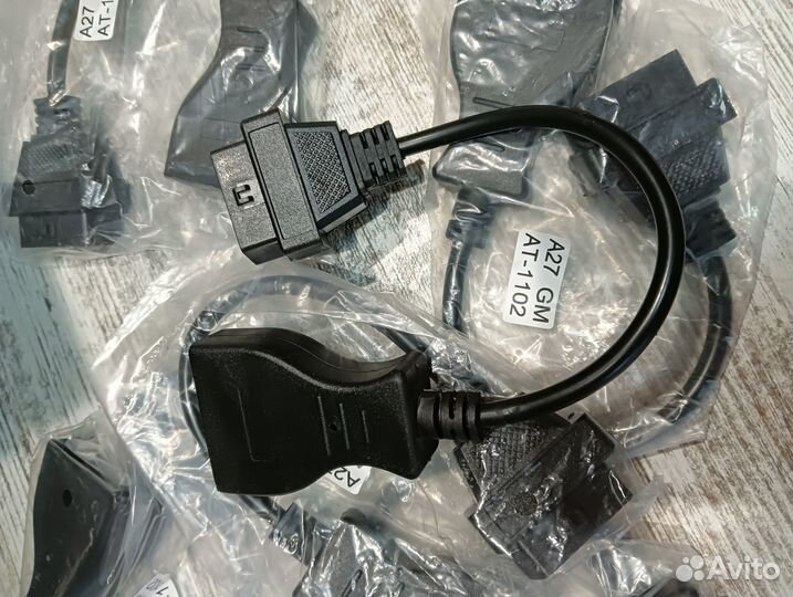 Переходник с GM12 на OBD-II Daewoo Ваз Заз