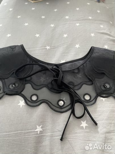 Воротник из органзы