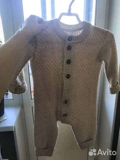 Вязаный комбинезон amarobaby