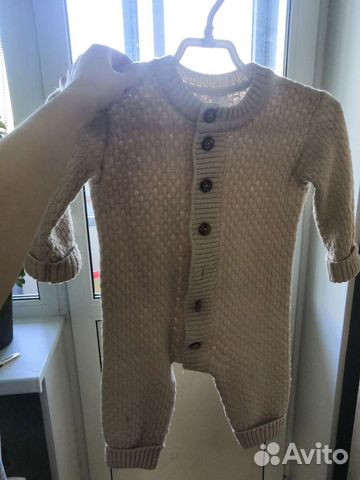 Вязаный комбинезон amarobaby