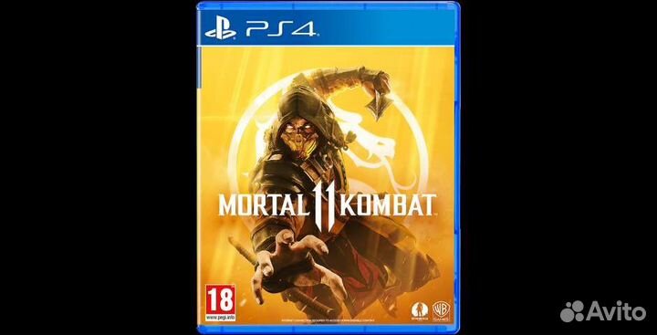 Мортал комбат 11 ps4 диск