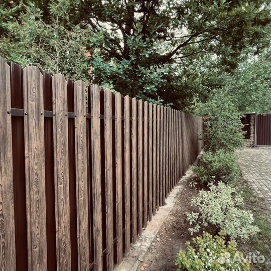 Заборы под ключ