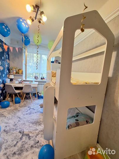 Двухярусная кровать детская