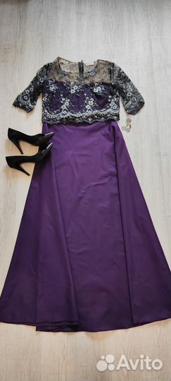 Шикарный вечерний женский костюм, 48 размер