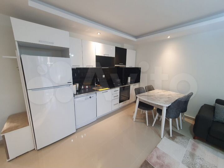 2-к. квартира, 58 м² (Турция)