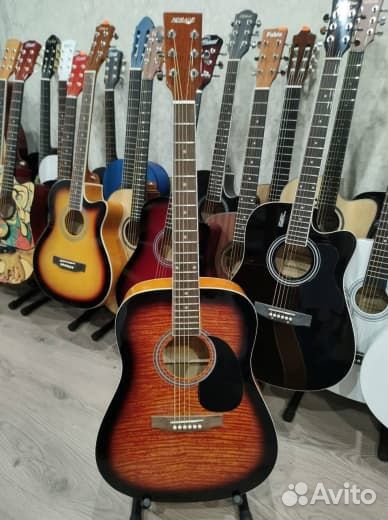 Гитара акустическая, новая