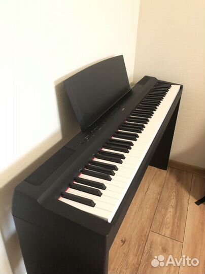 Цифровое пианино yamaha p 125 b идеальное сост