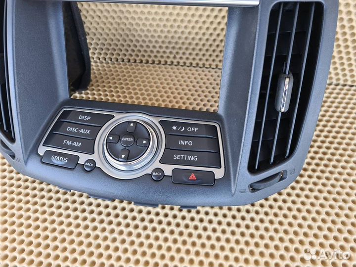 Панель управления магнитолой Infiniti G25 G35 G37