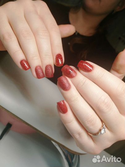 Маникюр с покрытием гель-лак Академическая