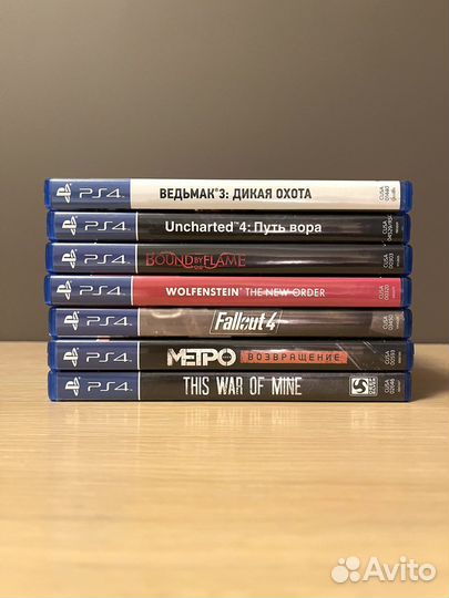 Лицензионные игры для PS4