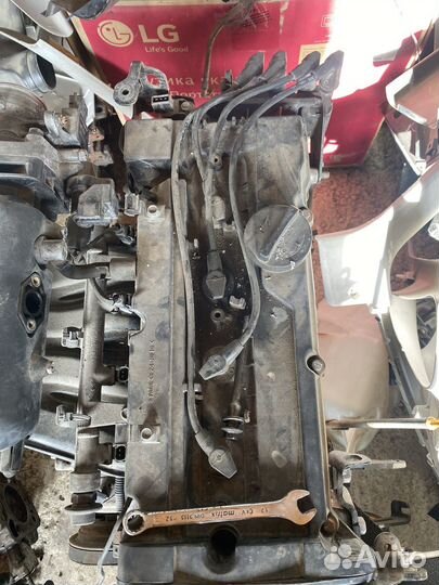 Двигатель на hyundai elantra xd 1,6