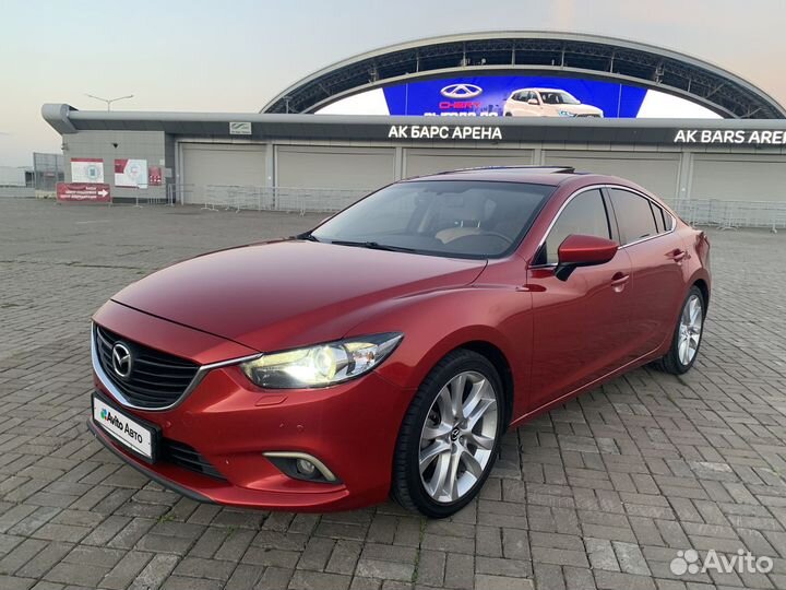 Mazda 6 2.5 AT, 2014, 157 800 км
