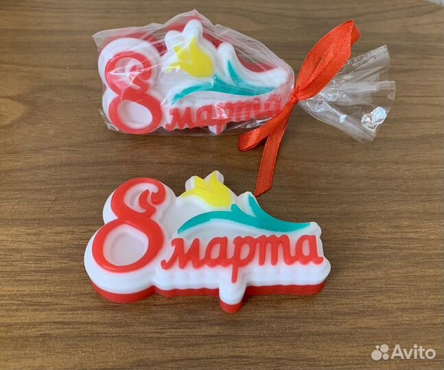 Мыло ручной работы на 8 марта