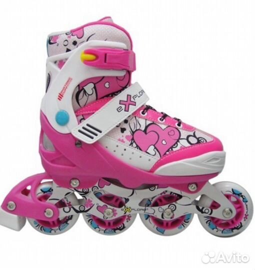 Роликовые коньки детские 34,5-38,5