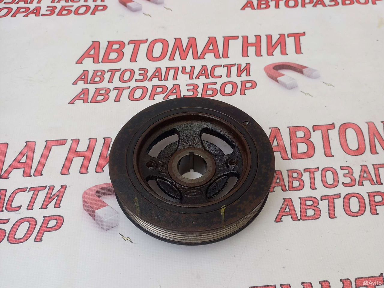 Шкиф коленвала Киа Спортейдж 3 SL G4KD