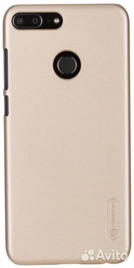Чехол +Защ.Плёнка Nillkin для Honor 9 Lite (Gold)
