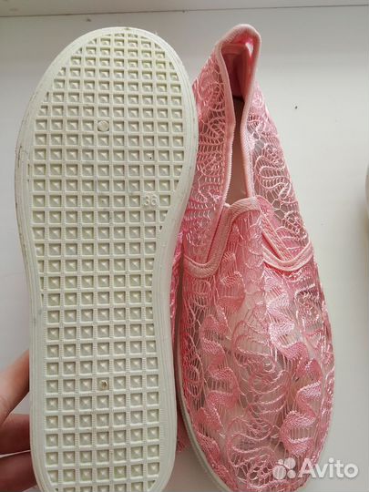 Слипоны для девочки 36 р