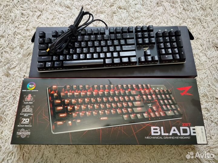 Игровая механическая клавиатура Zet blade