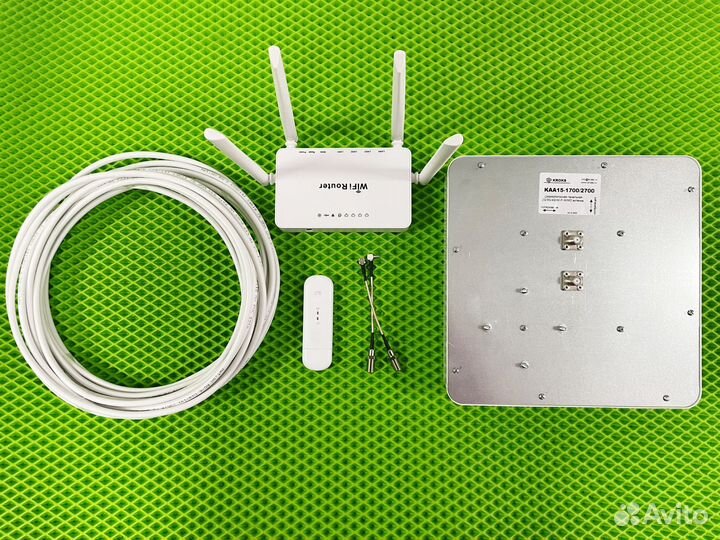 Усилитель интернета в загородный дом/WI-FI 4G