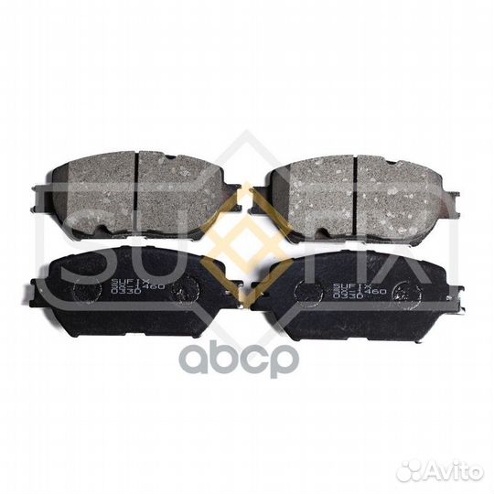 Колодки тормозные дисковые перед прав/лев T