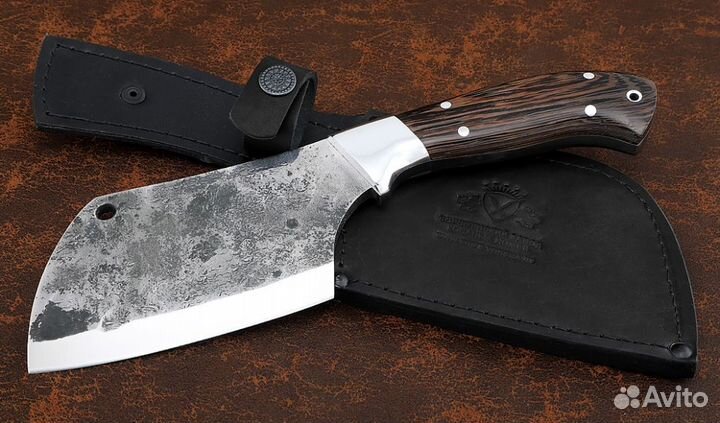 Тяпка №8 сталь 95Х18 (следы ковки) цельнометалличе