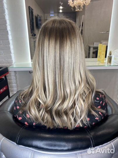 Окрашивание волос и стрижки на красителях Wella