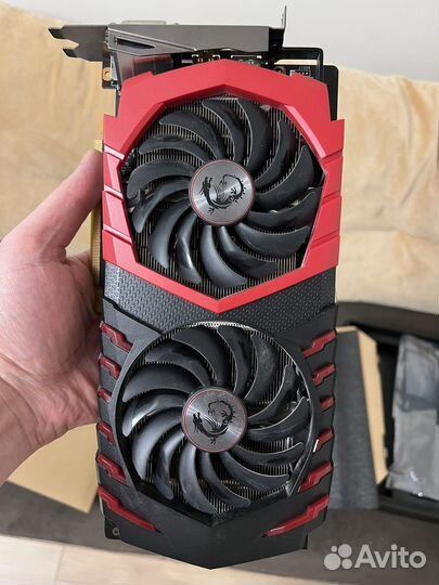 Видеокарта MSI GeForce GTX 1060 Gaming X 6Gb
