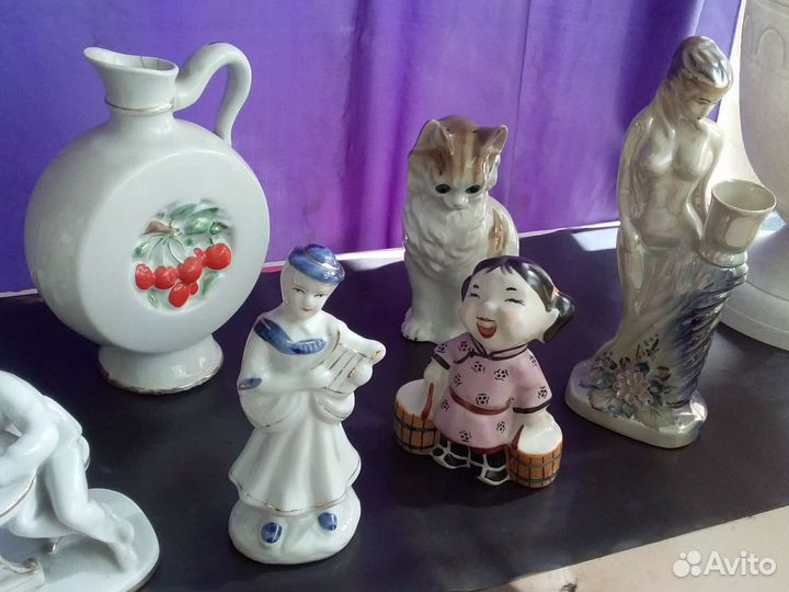 Фарфоровые статуэтки СССР и Германия