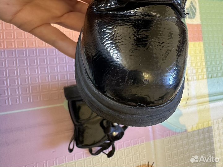 Ботинки демисезонные для девочки 25 размер