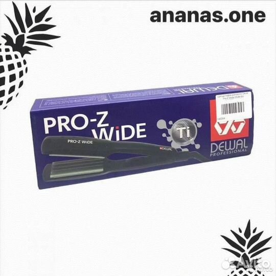 Щипцы-гофре для волос Dewal Pro-Z Wide 03-84
