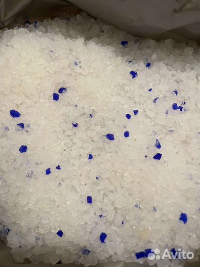 Силикагель, наполнитель для лотка 20кг 50 литров