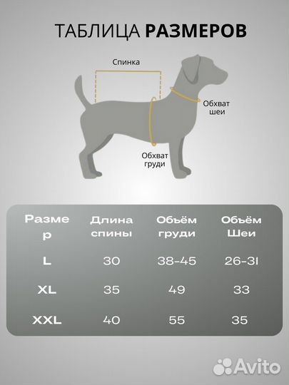 Дождевик комбинезон для собак