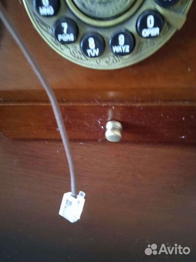 Ретро телефон кнопочный