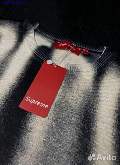 Свитер Supreme blurred logo (Арт.38120)