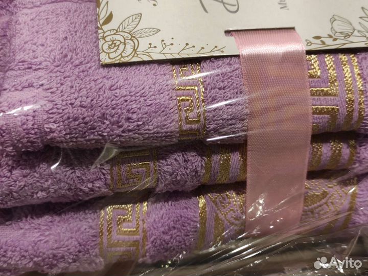 Новый цвет Полотенца Versace 3 шт