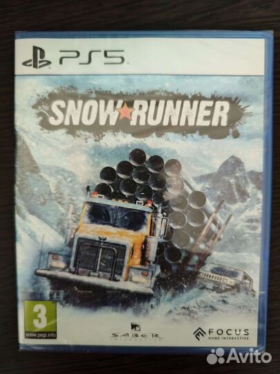 Игра Snow Runner PS5 на русском новая, запечатана