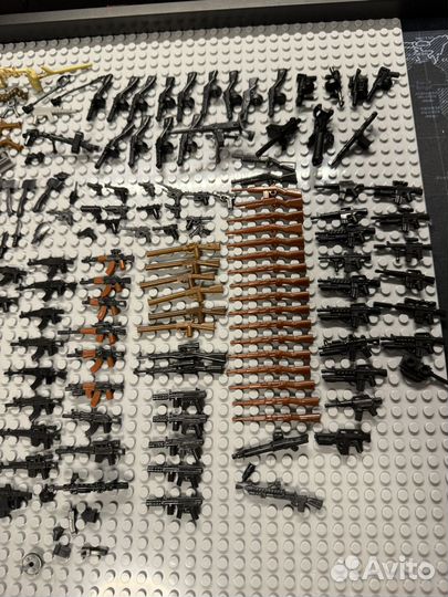Lego/лего фигурки, оружие