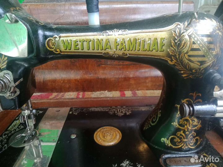 Швейная машина 1892г