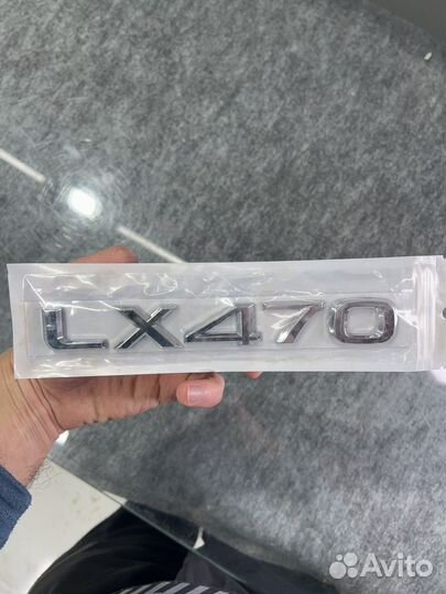 Шильдик LX470 новый