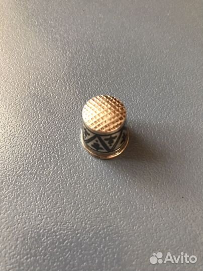 Наперсток серебряный СССР