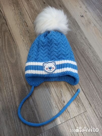 Шапка для мальчика 44-46