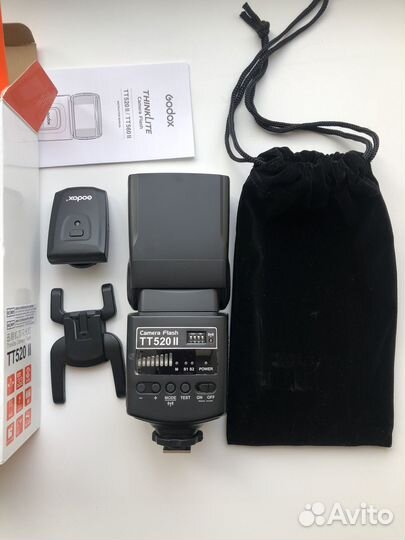 Новая Вспышка Godox TT 520 II с синхронизатором