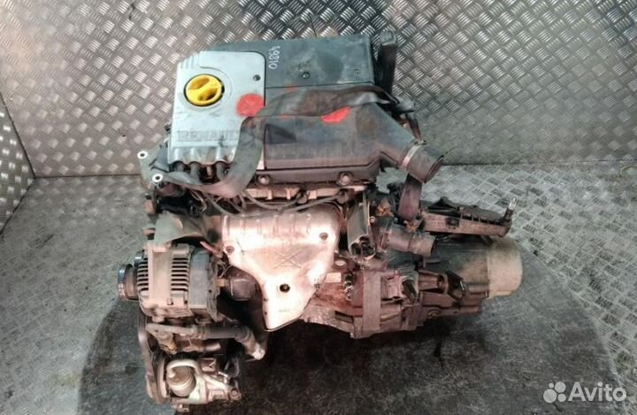Двигатель Renault Clio 2 + МКПП