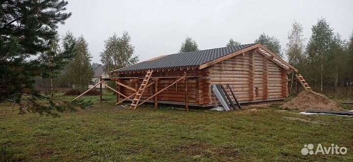Изготовление срубов